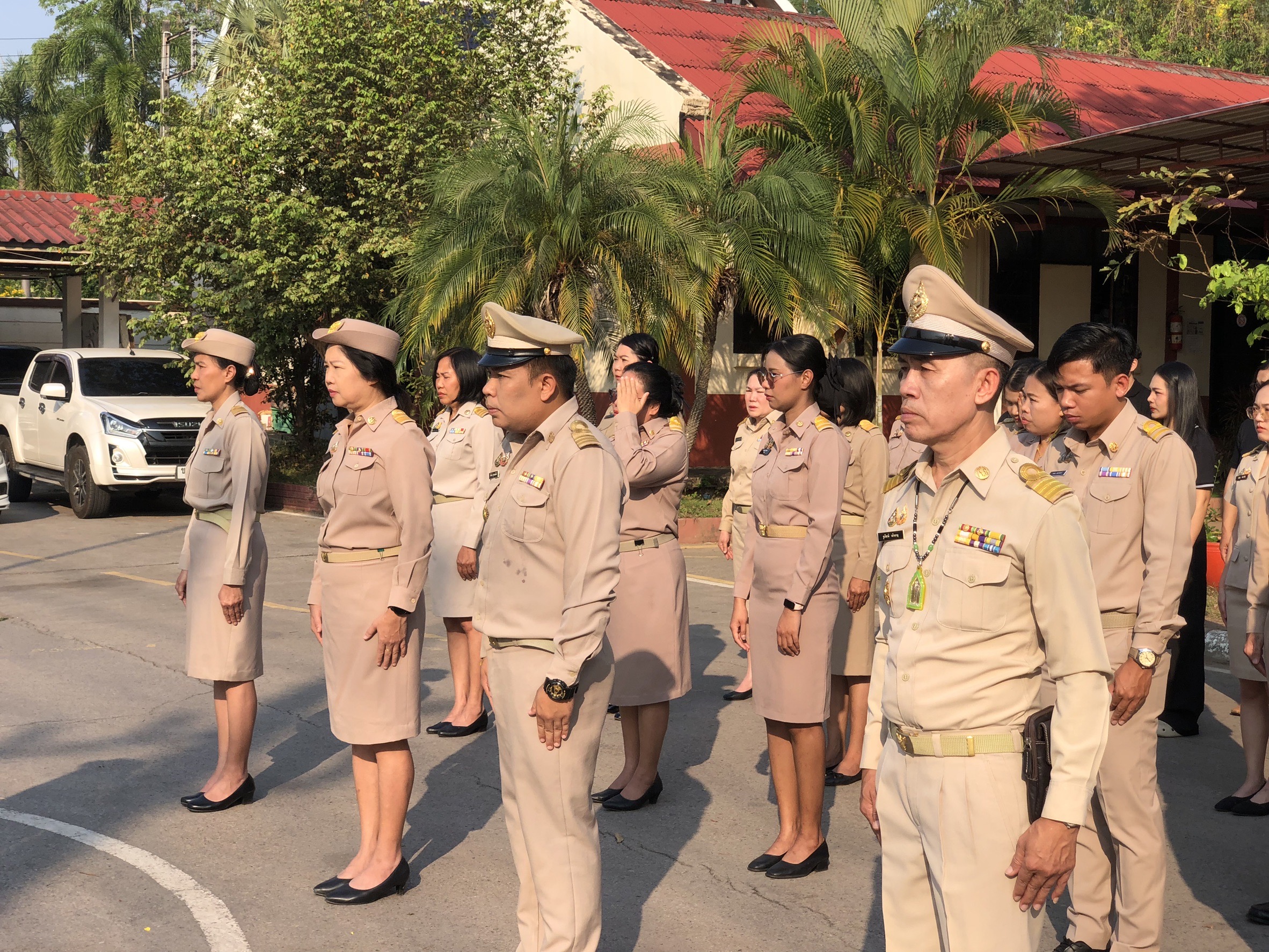 title - ส.ป.ก. อุดรธานี จัดกิจกรรมเข้าแถวเคารพธงชาติ เสริมสร้างความรักชาติและพลังสามัคคีในองค์กร